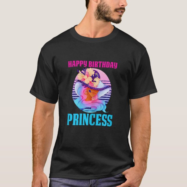T-shirt Virgo Bonne Anniversaire Princesse 1 (Devant)