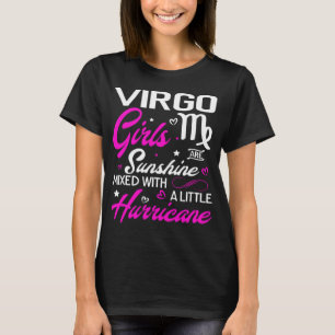 T-shirt Virgo Girl. Astrologie Zodiaque d'Aquarius