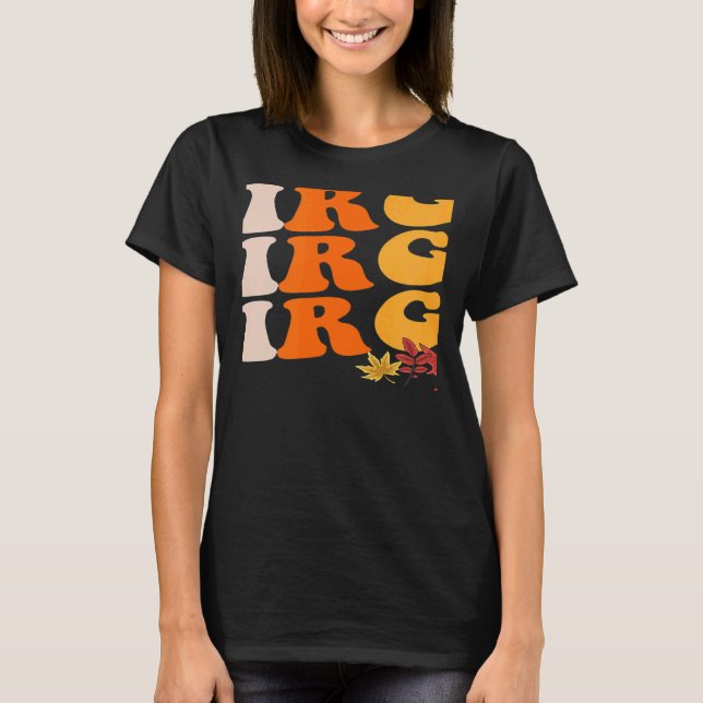 T-shirt Virgo Girl Zodiac Sign Astrology Fall Vibes Autumn (Devant)