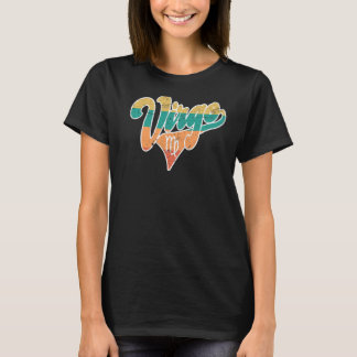 T-shirt Virgo Retro Zodiac Astrologie Horoscope Virgo 3