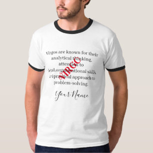 T-shirt Virgo Traits et signe Zodiac