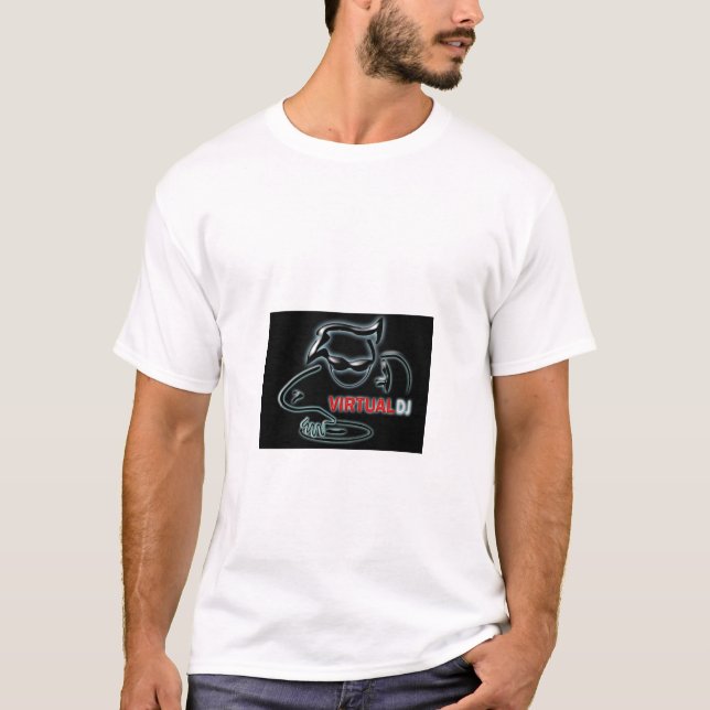 T-shirt Virtual_dj, De J, ELLIOTT (Devant)