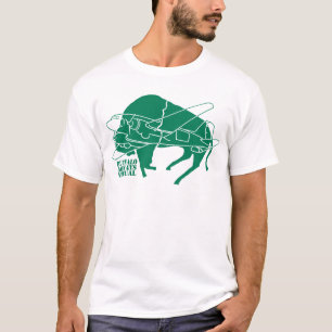 T-shirt virtuel du blanc DC-3 de voies aériennes