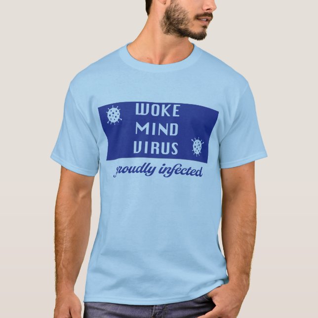 T-shirt Virus Woke Mind (Devant)