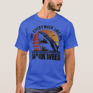 T-shirt Vis chaque semaine comme son requin