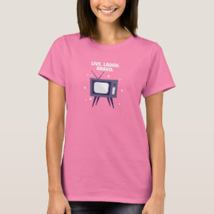 T-shirt Vis. Rire. Bravo. - Bravo Reality TV