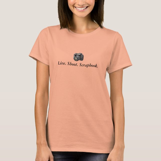 T-shirt Vis. Tirez. Un album. -T-shirts (Devant)