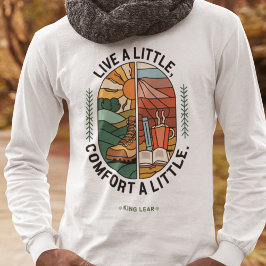 T-shirt Vis un peu, Confort un peu : Moderne, élégant