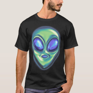 T-shirt Visage Alien