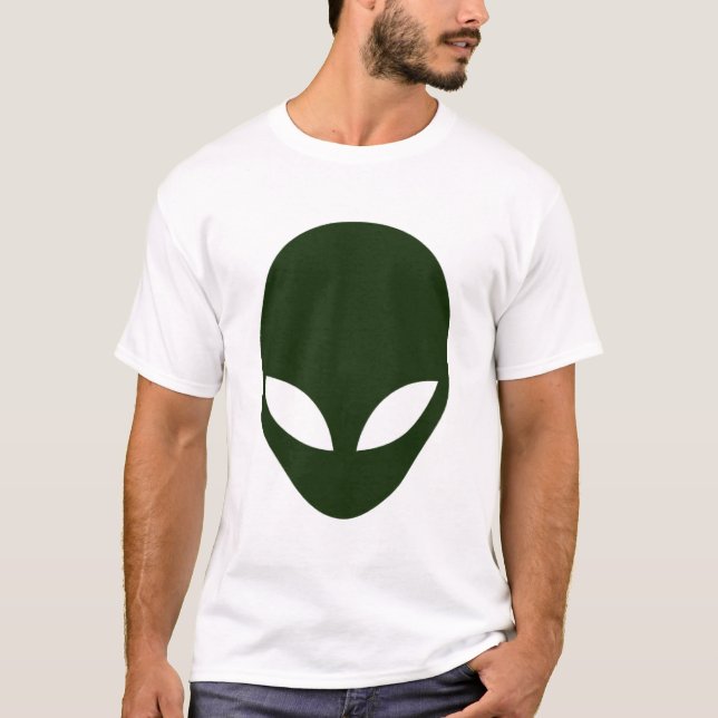 T-shirt Visage Alien (Devant)