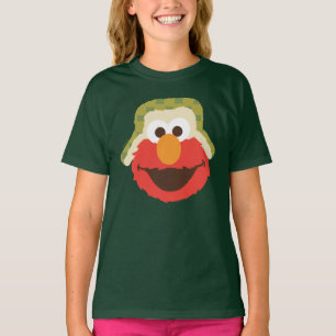 T-shirt Visage boisée d'Elmo