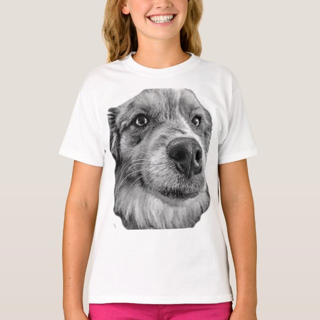 T-shirt Visage d'affection (Devant)