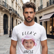 Visage de bébé personnalisé Photo Texte Nouvel Onc