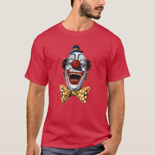 T-shirt Visage de clown Vintage
