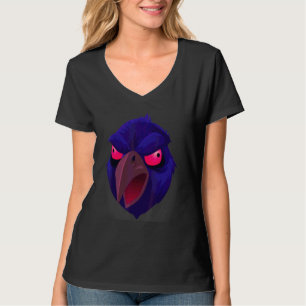 T-shirt Visage de corbeau Halloween 2