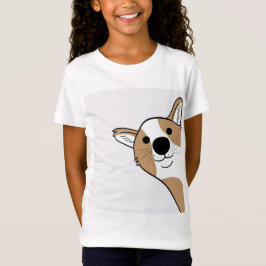 T-Shirt Visage de corgi