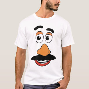 T-shirt Visage de dessin animé drôle de M. Patate