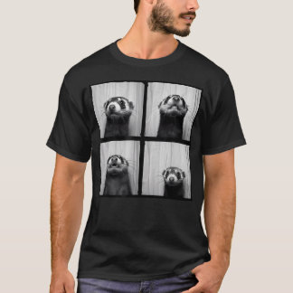 T-shirt Visage de furet domestique Amour de furets Drôle