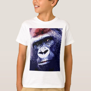 T-shirt Visage de Gorilla