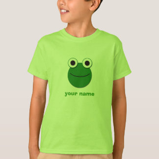 T-shirt Visage de grenouille personnalisé