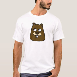 T-shirt Visage de la marmotte