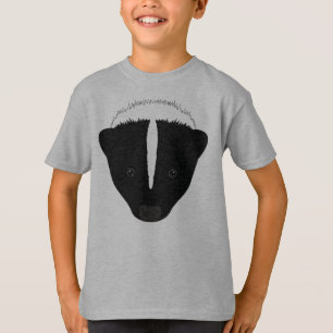T-shirt Visage de moufette