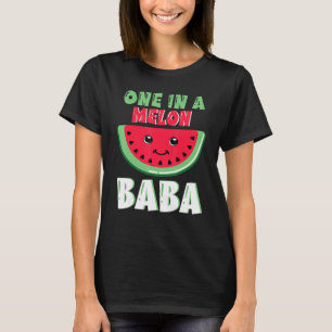 T-shirt Visage De Pastèque Mignon Heureux Pour Moi Papy Un