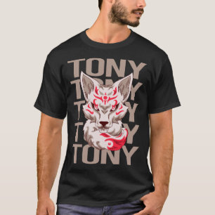 T-shirt Visage de Renard - Tony Nom