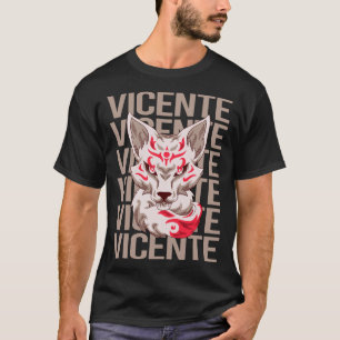 T-shirt Visage de Renard - Vicente Nom