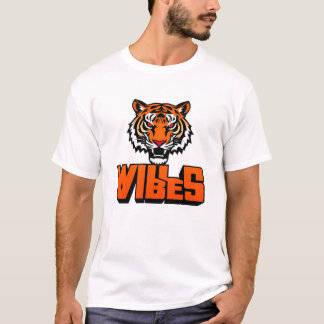 T-shirt Visage de tigre Retro Wild Vibes