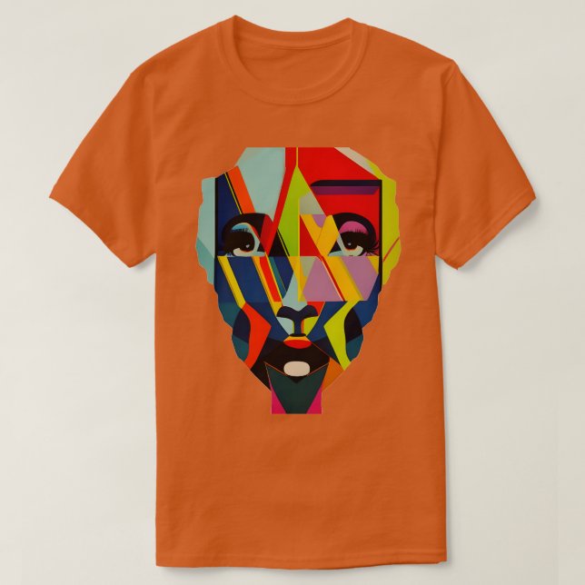 T-shirt visage des femmes (Design devant)