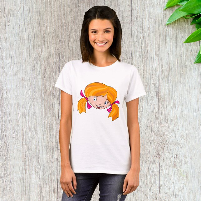T-shirt Visage des filles (Créateur téléchargé)