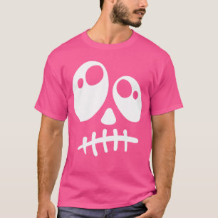 T-shirt Visage d'Halloween effrayant pour fan de nuit d'ho