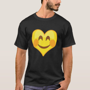 T-shirt Visage du coeur flou