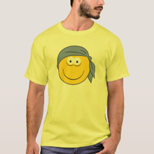 T-shirt Visage du pirate de Bandana