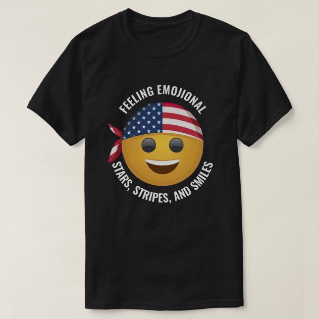 T-shirt Visage Emoji (Design devant)