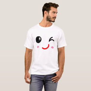 T-shirt Visage éveillé, Sourire éveillé