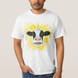 T-shirt Visage fou de vache