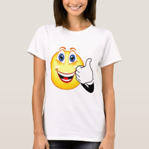 T-shirt Visage heureux