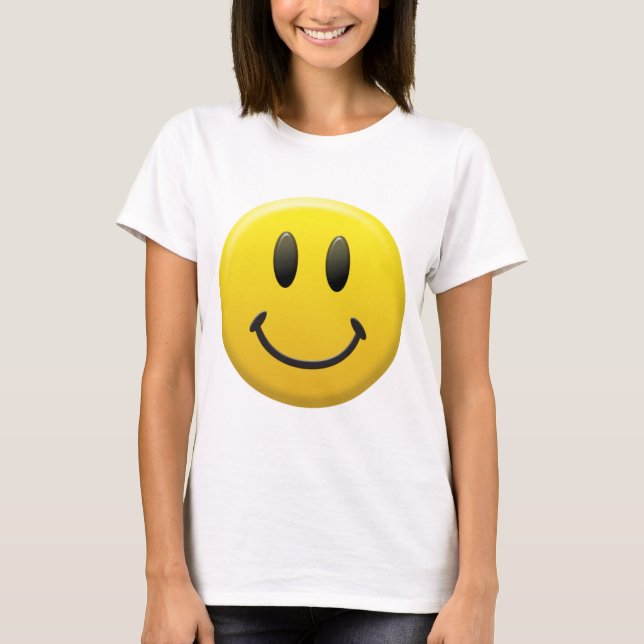 T-shirt Visage heureux (Devant)
