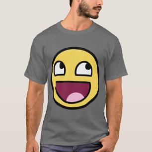 T-shirt visage impressionnant de visage impressionnant
