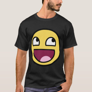 T-shirt visage impressionnant de visage impressionnant
