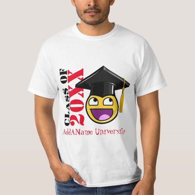 T-shirt Visage impressionnant Meme avec le casquette (Devant)