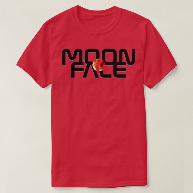 T-SHIRT VISAGE LUNE (Design devant)