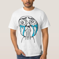Visage mignon Meme de rage de surcharge de