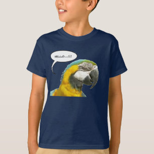 T-Shirt Visage Parrot Drôle