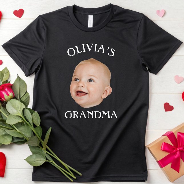 T-shirt Visage personnalisé bébé visage personnalisé enfan (Créateur téléchargé)