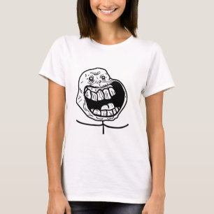 T-shirt visage pour toujours seul