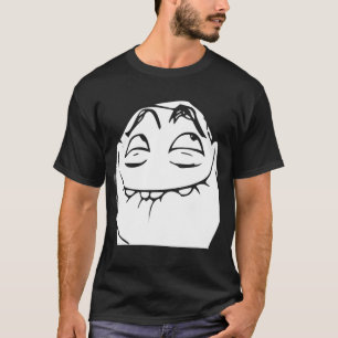 T-shirt Visage riant Meme comique de rage de PFFTCH