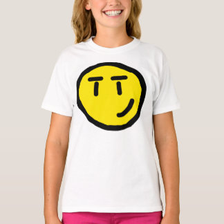 T-shirt visage souriant